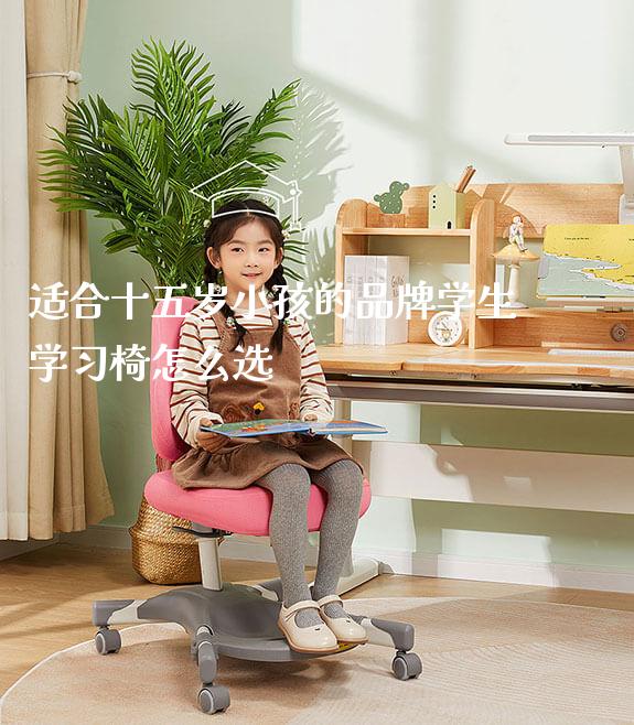 适合十五岁小孩的品牌学生学习椅怎么选_https://www.gmyd.com.cn/ejxsy_可升降桌椅_第1张